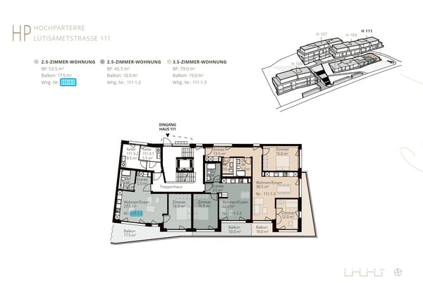 Moderne 2.5-Zimmer-Wohnung mit Balkon in Meilen – ab 1. Juli 2026 verfügbar 3