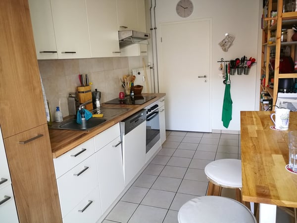 3-Zi Whg mit Balkon und 2 Bädern im Klybeck 3