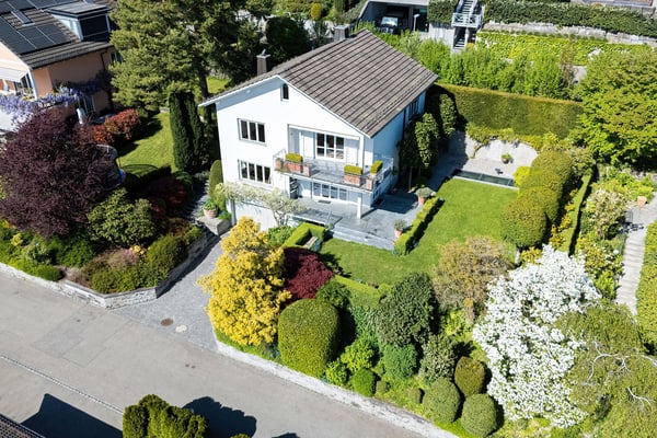 Einfamilienhaus mit Seesicht im Gartenparadies 1