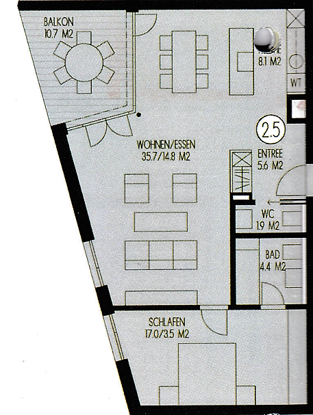 Moderne 2.5-Zimmer-Wohnung mit Loggia in Affoltern am Albis – sofort verfügbar 14