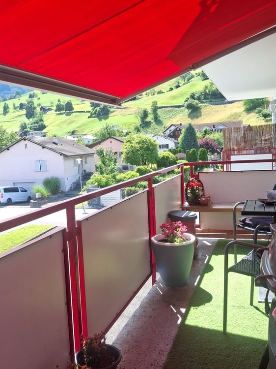 Helle 4.5-Zimmer-Wohnung mit Bergblick in Gams 6