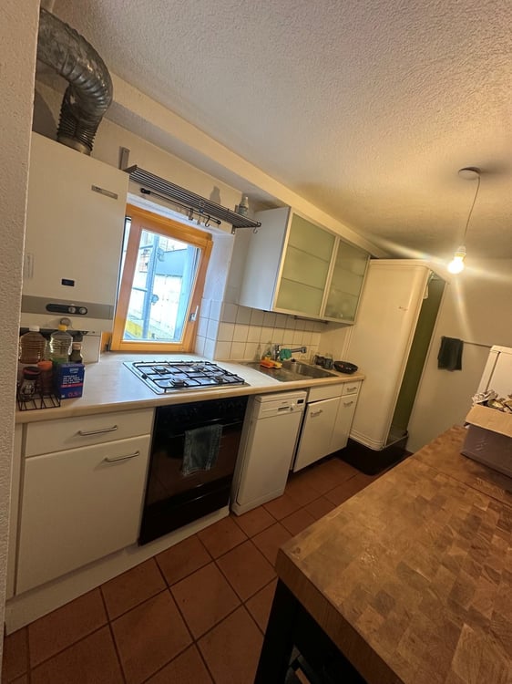 Charmante 3-Zimmer-Dachwohnung im Altbau in Dornach 2