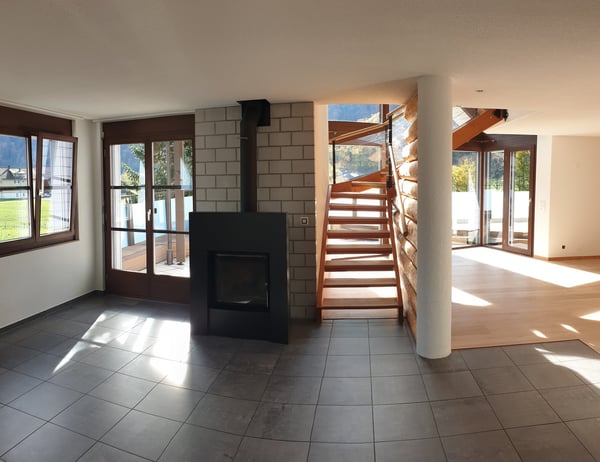 4.5/ 5.5  Zi Maisonettewohnung, 62qm Terrasse und unverbaubarer Bergsicht 3