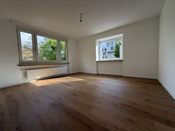 Frischrenovierte 3.5-Zimmer-Wohnung an ruhiger und zentraler Lage in Buchs SG 1