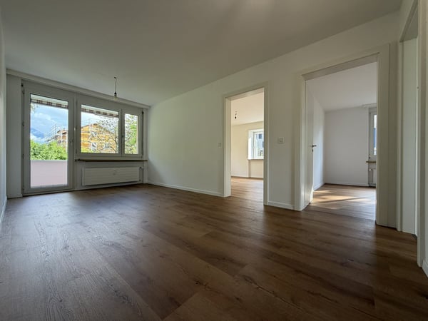 Frischrenovierte 3.5-Zimmer-Wohnung an ruhiger und zentraler Lage in Buchs SG 3