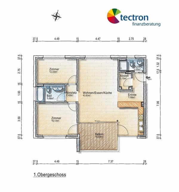 Helle 3.5-Zimmer-Terrassenwohnung in Othmarsingen – rollstuhlgängig & tierfreundlich 9