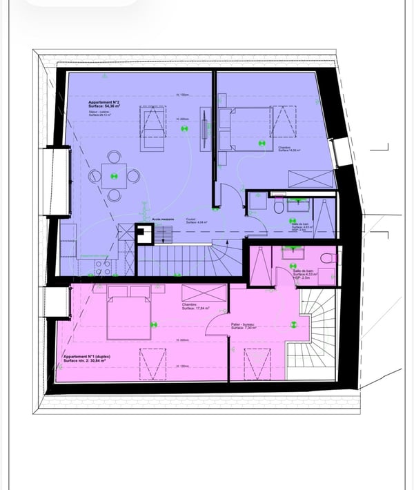 Appartement neuf de 2.5 pièces à louer à Cuarnens 4