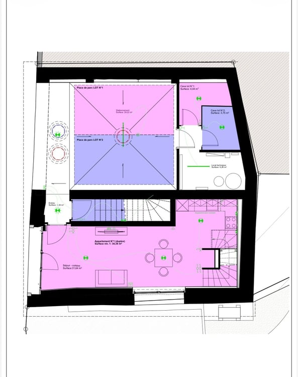 Appartement neuf de 2.5 pièces à louer à Cuarnens 2