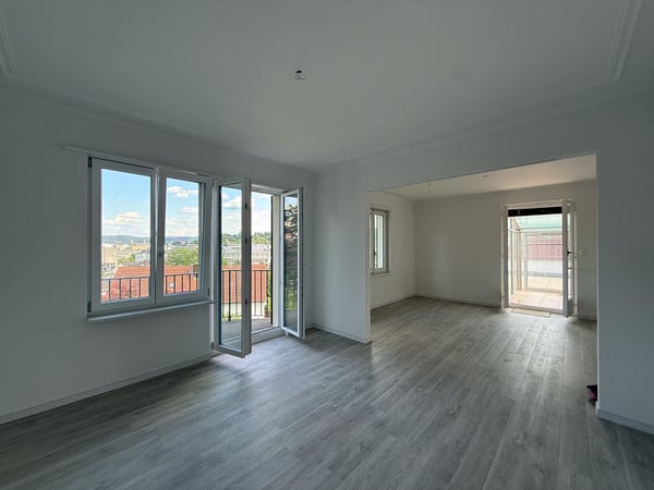 15 Geh-Min. vom HB Winterthur: Charmante, sonnige 4-Zimmer-Altbauwohnung mit grosser Südterrasse 2