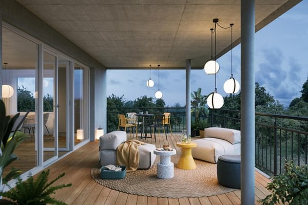 Moderne 2.5-Zimmer-Neubau-Wohnung in ruhiger Lage Mettlen 2