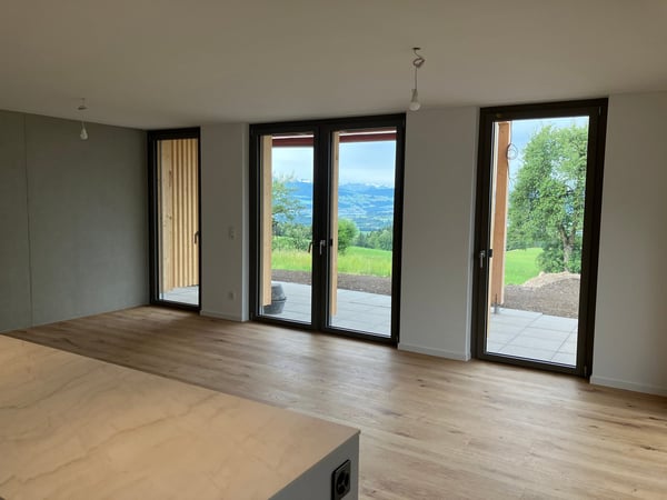 3.5-Zimmer-Gartenwohnung mit Panorama – naturnah wohnen in Wernetshausen 2