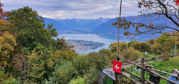 Rustico mit spektakulärer Panorama-Seesicht über dem Lago Maggiore | Ronco sopra Ascona 8