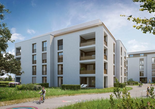Baujahr 2024 3 1/2 Zimmerwohnung 96m2 mit Loggia im 3. Stock 2