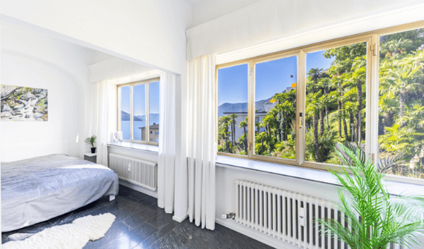 Charmante Dachwohnung in historischer Villa – Brissago, Tessin 5