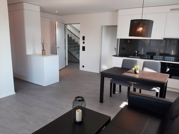 Moderne möblierte 2.5-Zimmer-Wohnung mit Terrasse und Garten in Aarau zu vermieten 2