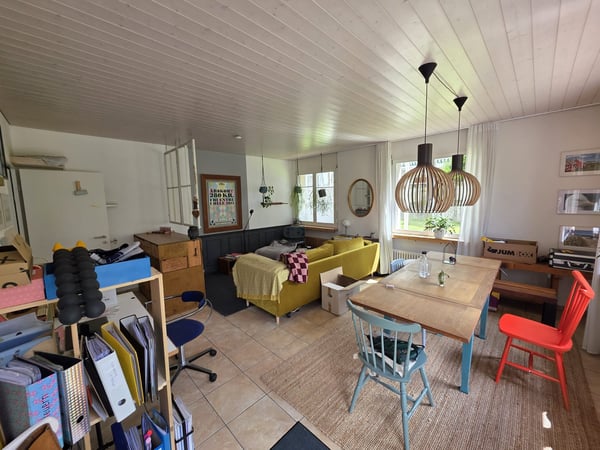 Charmante 3-Zimmer-Altbauwohnung mit Gartensitzplatz in Dornach 3