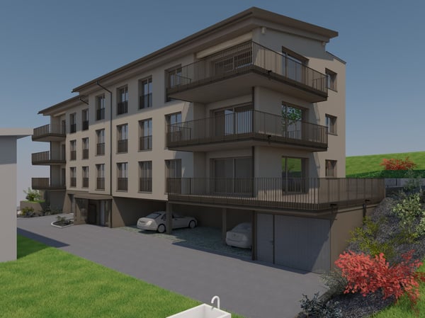 Erstvermietung von attraktiven, hellen 4.5-Zimmerwohnung an aussichtsreicher Lage, Schwarzenberg LU 14