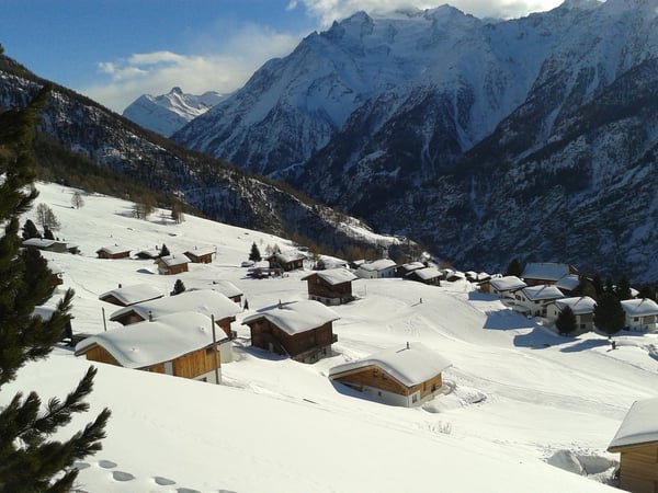 Chalet in Gspon – Gemütliches Chalet mit atemberaubendem Ausblick 19