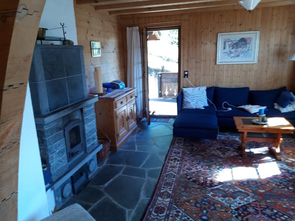 Chalet in Gspon – Gemütliches Chalet mit atemberaubendem Ausblick 7