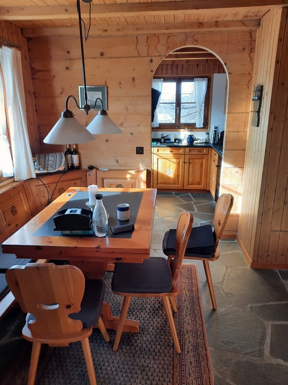 Chalet in Gspon – Gemütliches Chalet mit atemberaubendem Ausblick 6