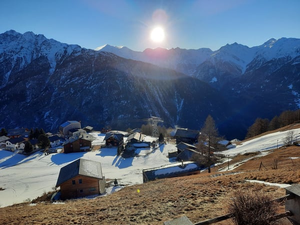 Chalet in Gspon – Gemütliches Chalet mit atemberaubendem Ausblick 16