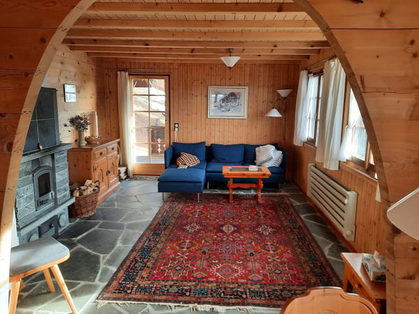 Chalet in Gspon – Gemütliches Chalet mit atemberaubendem Ausblick 4