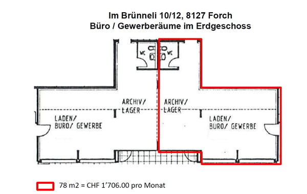 Gewerberaum oder Büro in der steuergünstigen Gemeinde Maur 6