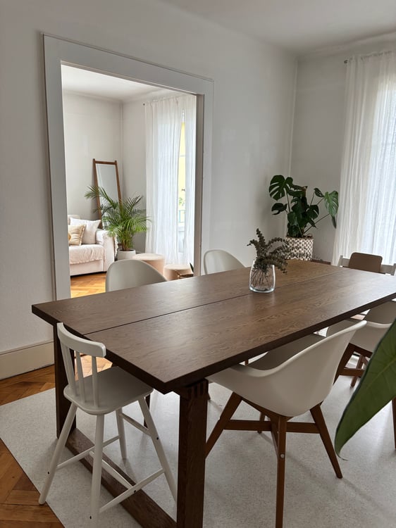 Duplex 6 pièces 130 m² – Jardin, balcon, école en face – CHF 2'500/mois CC 8