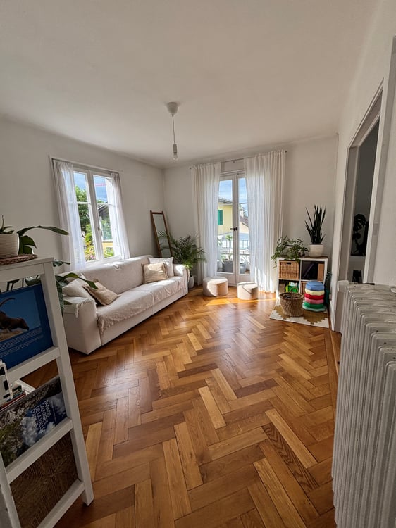 Duplex 6 pièces 130 m² – Jardin, balcon, école en face – CHF 2'500/mois CC 7
