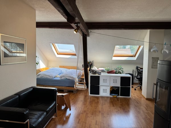 Urbaner Luxus im Gundeli: Loft-Maisonette mit historischem Charme 3