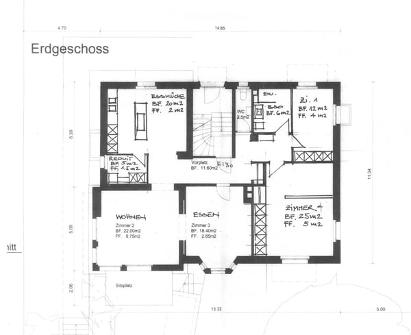 Schöne Aussichten am Zürichberg - 5.5-Zimmerwohnung mit Terrasse und direktem Gartenzugang 14