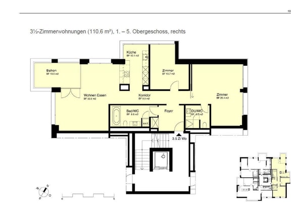 Bright & Modern 3.5-Room Apartment in Zürich's Seefeld District – Available July 1 3