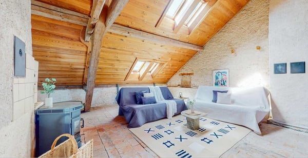 Charmante maison de deux appartements à Oleyres (3.5 et 4.5) avec jardins et places de parc séparés 6
