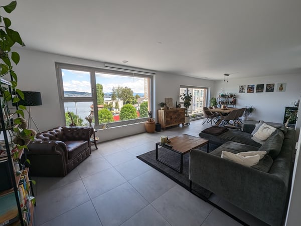 Wohnen direkt am Zürichsee – Exklusive 4.5-Zimmer-Wohnung mit unverbaubarem Seeblick in Wädenswil 5