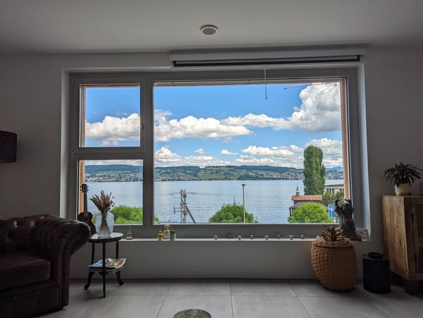 Wohnen direkt am Zürichsee – Exklusive 4.5-Zimmer-Wohnung mit unverbaubarem Seeblick in Wädenswil 2