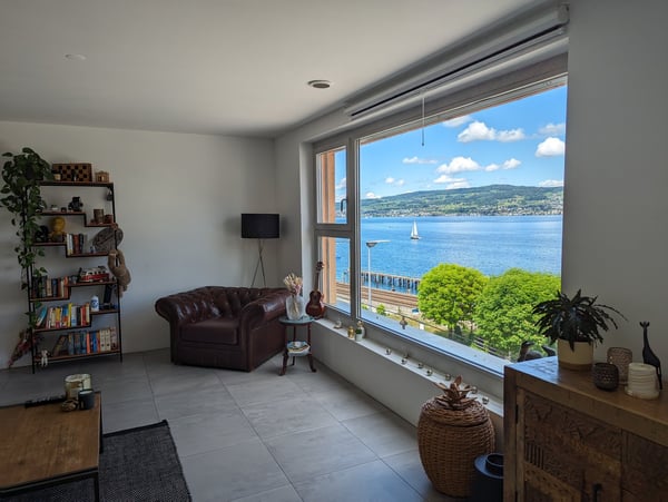 Wohnen direkt am Zürichsee – Exklusive 4.5-Zimmer-Wohnung mit unverbaubarem Seeblick in Wädenswil 3