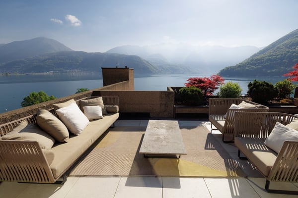 Eine Perle am Lago di Lugano – Terrassenwohnung mit unverbaubarer 180°-Seesicht 2