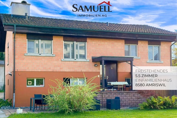 Charmantes 5.5-Zimmer-Einfamilienhaus in Amriswil 1