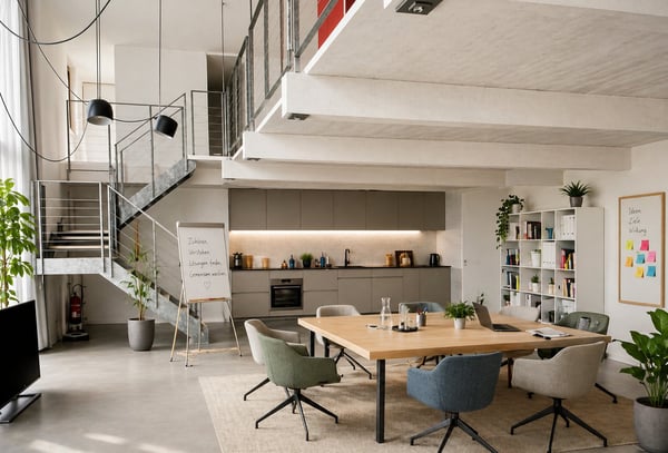 Lichtdurchfluteter Loft-Atelierraum mit Galerie - vielseitig nutzbar an der Nussbaumstrasse in Bern 2