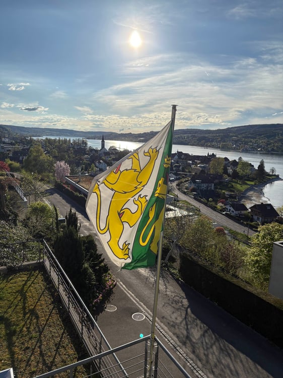 Möbilierte 3,5-Zimmer-Wohnung mit Seeblick in Steckborn 13
