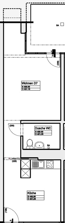 Sonnige 1.5 Zimmer, ruhig, sehr gute ÖV Anbindung 9
