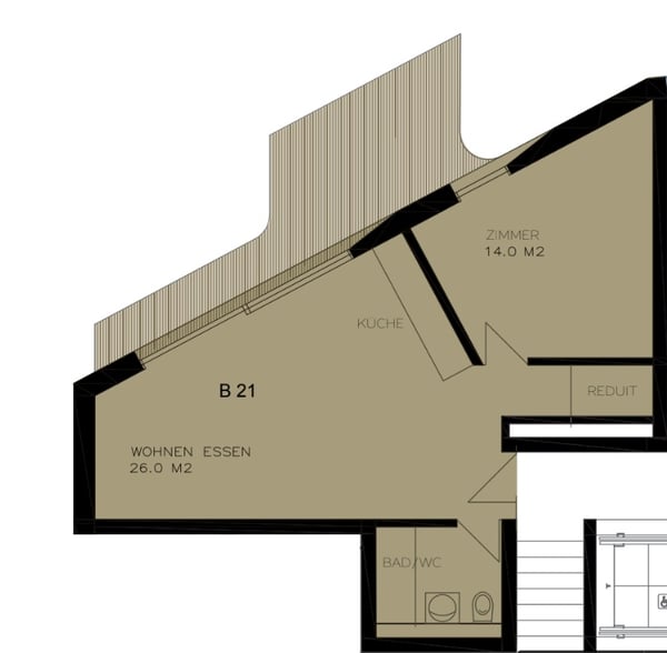 Moderne 2.5 Zimmer Wohnung (Minergie), inkl. Parkplatz 7