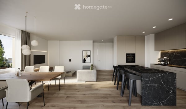 Wohnen Élégance - Neubau 4.5-Zimmer Garten-Maisonette-Wohnung in Allschwil 3