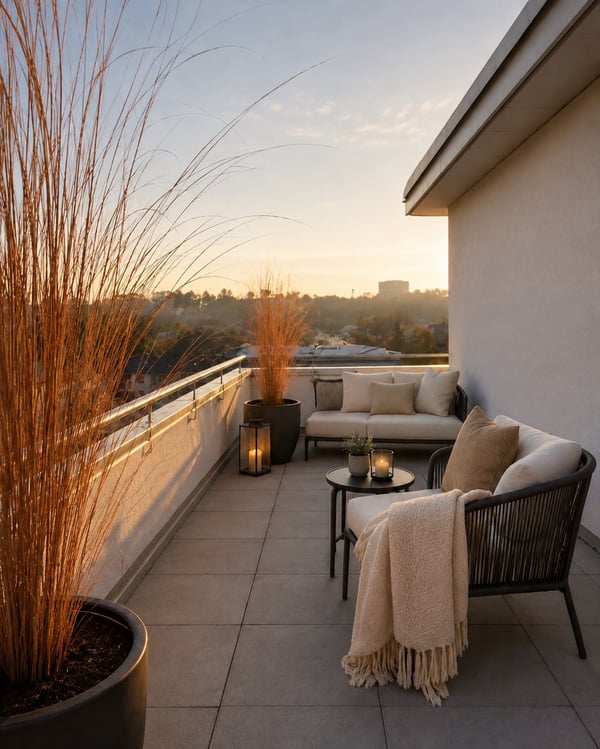 Grosse Terrasse und Panoramablick - stadtnah 15