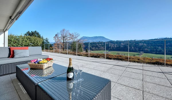 Grosszügige 5.5-Zimmer-Terrassenwohnung mit Panoramablick in Adligenswil 1