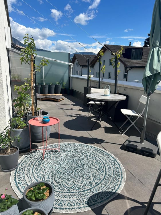 geräumige 3.5 Zimmer Attika-Wohnung (101 m²) in Bad Ragaz mit grossen Terrassen (total 66 m²) 6