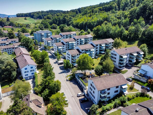 Gemütliche 3-Zimmer-Genossenschaftswohnung mit grossem Balkon für 2 Personen 1