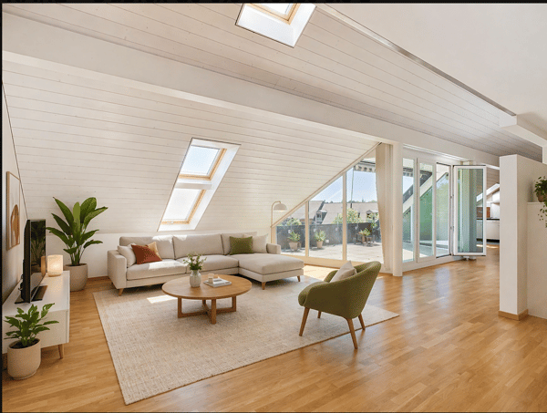 Magnifique duplex de 6,5 pièces sous les toits à Gland 8