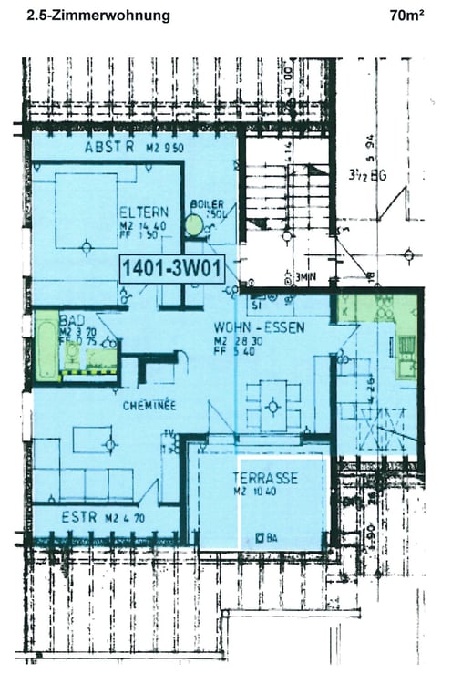 Charmante 2.5-Zimmer-Dachwohnung an der Hauptstrasse in Hausen (AG) 6