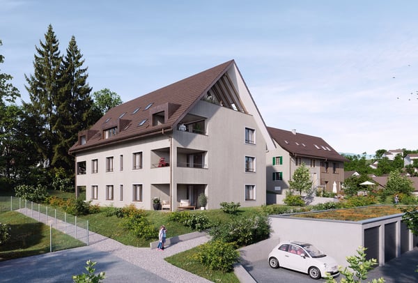 ERSTVERMIETUNG - Willkommen in Ihrem neuen Zuhause – mitten in Dürnten, ländlich, aber doch zentral! 2